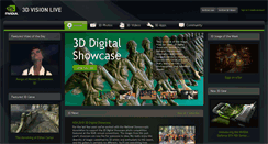 Desktop Screenshot of 3dvisionlive.com